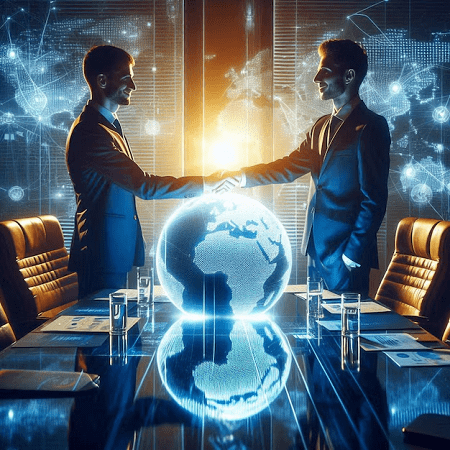 Global partnerships and collaborations in the digital era